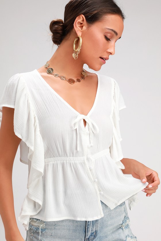 Blouse White Dress